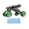 AB Wheel Roller- 4 Wheel AB Roller with Knee Protection Pad