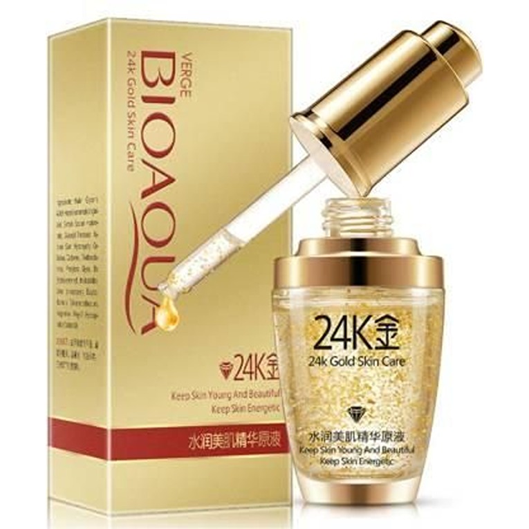 Bioaqua 24K Gold Serum for Anti Wrinkle, Anti Ageing, Collagen, Whitening, Moisturizing