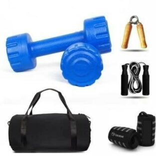 Gym Insane 3x2kg dumbbell Combo Set With Workout Kit