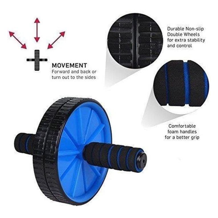 Gym Utility - Ab Wheel Roller Exercise Equipment - StayHit - StayFit