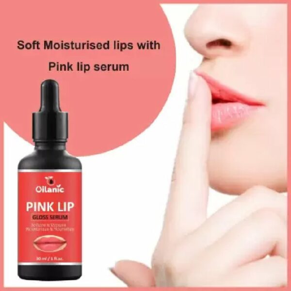 Oilanic Pink Lip Gloss Serum Oil