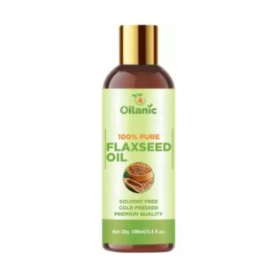 Oilanic 100% Pure & Natural Flaxseed Oil (100 ml) Hair Oil