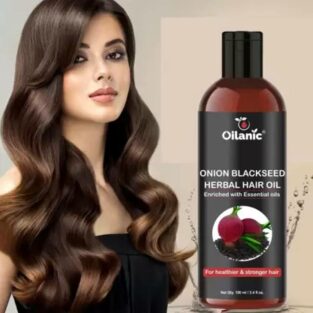 Oilanic Premium Onion Blackseed Oil - For Hair Growth (100 ml) Hair Oil