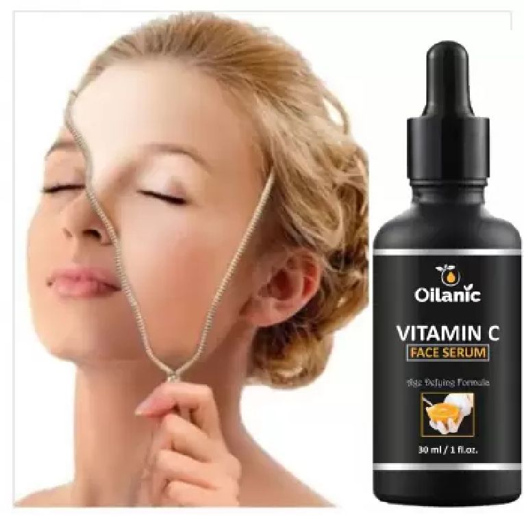 Oilanic Vitamin C Face Serum For Anti Aging, Smoothening & Brigthening Face For Men & Women ( 30 ml)