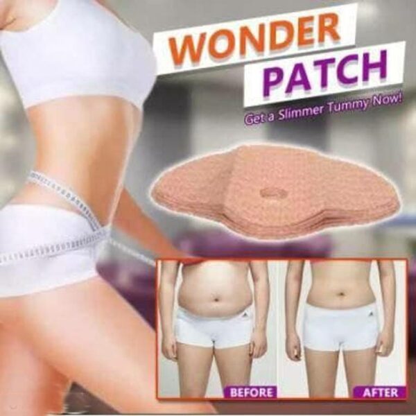 Wonder Slimming Patch, Lose Weight Abdomen Fat Burning Patch Slim Stickers Belly Body Wraps (6 Patch)