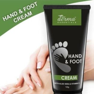 True Derma Essentials Hand and Foot Cream With Aloe Vera & Vitamin E, 100 gm