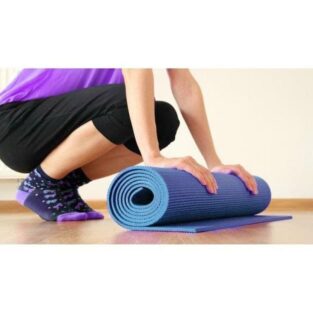 Yoga Mat - Anti Skid EVA Yoga Mat For Gym Workout (4 MM Thick)