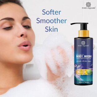 100% Natural Ultra Rich Body Wash Enriched With Almond and Coconut Oil - For Skin Nourishment and Moisture Care 200 ml
