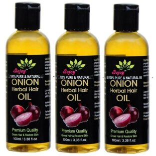 Bejoy Pure & Natural Onion Herbal Hair Oil-300ml (Pack of 3)