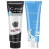 COMBO OF FACE PACK OF CHARCOAL WHITENING ANTI BLACKHEADS MASK CREAM WITH CLEAN PORES ICE CREAM FACE GEL MASK (Set Of 2)