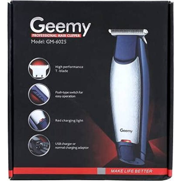 Geemy GM-6025 Professional Cordless Trimmer
