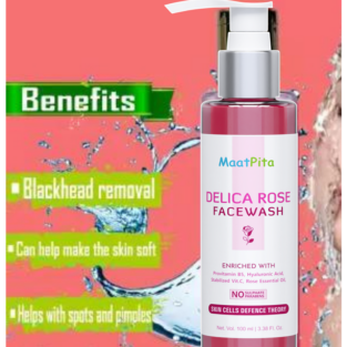 Maatpita Delight Delica Face wash (100ML) Pack of 1