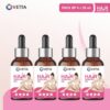 OVETTA Smooth & Sensitive Hair Removal Oil for Women, 50ml - Pack of 4 (KDB-2300750)
