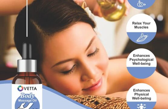 Ovetta Full Body Massage Oil For Relieves Stress Relaxes Body Therapeutic Grade Oil For Men & Women pack of 1 (KDB-2300743)