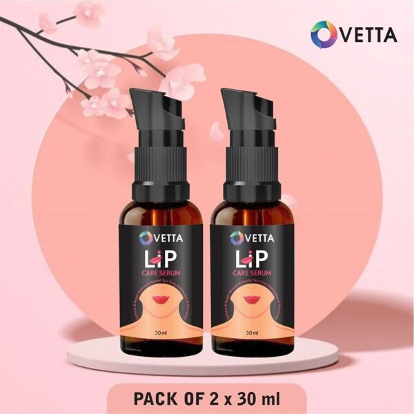 Ovetta Lip Serum For Shiny and Dry Lips-Ideal For Men and Women 30ml - Pack of 2 (KDB-2300732)