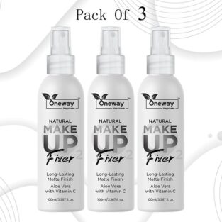 Premium Matte Makeup Fixer By Oneway Happiness - Pack of 3 - 300ml