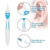 Silicone Easy Ear Wax Cleaner with 16 Replacement Disposable Soft Tips (KDB-2347405)