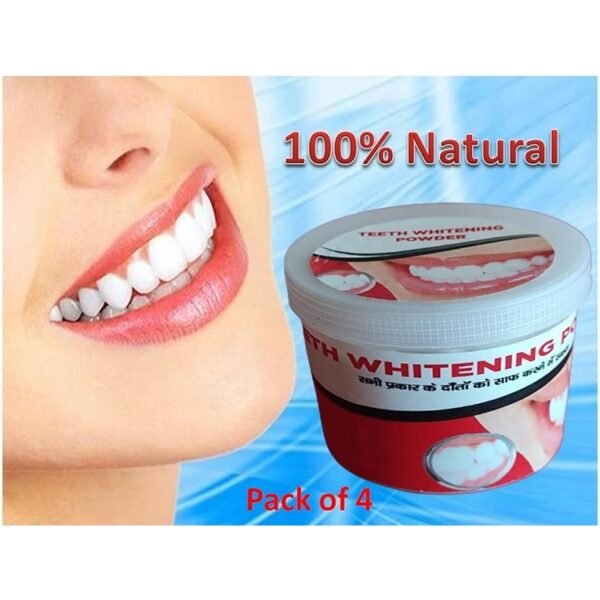 Teeth Whitening Powder - Pack of 4