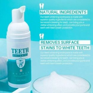 Teeth Whitening Toothpaste, Toothpaste Cleansing Foam