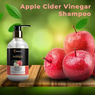 Apple Cider Vinegar Shampoo with Honey For Gently Cleansing Shiny Hair (300 ml)