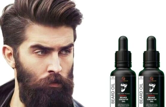 Glow Ocean Beard Growth Oil-For Fast And Effective Beard Growth- Natural (Pack Of 2) (KDB-2017618)