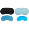Exclusive Solid Eye Mask For Sleeping (Pack of 2) (KDB-2279506)