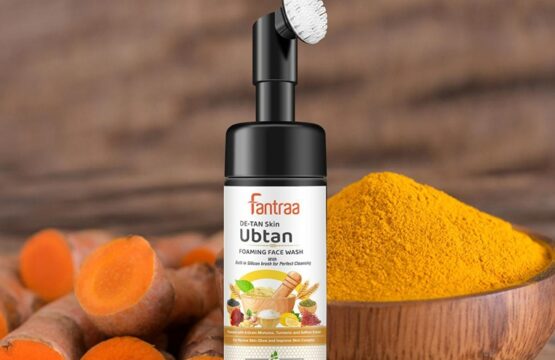 Ubtan Foaming Face Wash with Built-In Face Brush