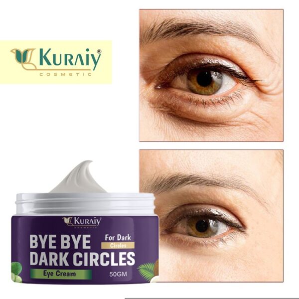 Kuraiy Natural Wash Under Eye Cream for Dark Circles