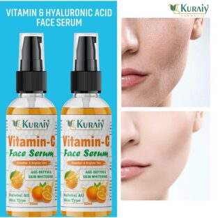 Kuraiy Organic Vitamin C Brightening Skin Face Serum