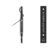 Plum Eye-Swear-By Brow Definer - Ash Black, Buildable Pigment, With Vitamin E, Vegan & Cruelty Free