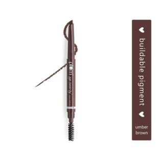 Plum Eye-Swear-By Brow Definer - Umber Brown, Buildable Pigment, With Vitamin E, Vegan & Cruelty Free