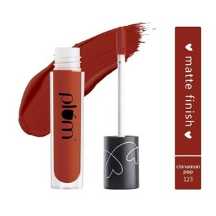 Plum Matte In Heaven Liquid Lipstick, Non-Drying, Smudge-Proof, Vegan & Cruelty Free, Cinnamon Pop - 123
