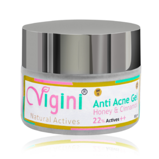 Vigini 22% Actives Anti-Acne Day Night Spot Face Gel 50g
