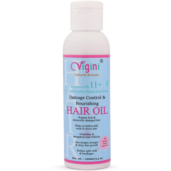 Vigini Natural Damage Control and Nourishing Hair Care Vitalizer Tonic Oil 100 ml