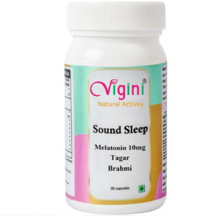 Vigini Natural Sound Sleep Melatonin 10mg (30 Capsules)