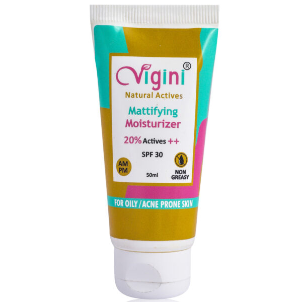 Vigini Natural Actives Mattifying Face Moisturizer