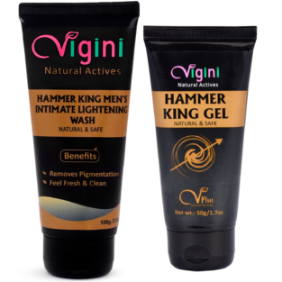 Vigini Hammer King Penis Size Increase Delay Gel & Intimate wash