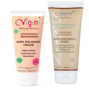 Vigini Body Polishing Wash + Body Polishing Cream