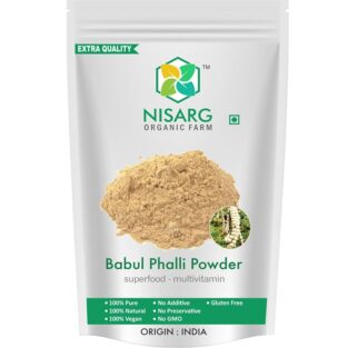 Nisarg Organic Babul Phali Powder - 100% Pure & Natural