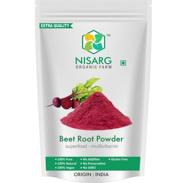 Nisarg Organic Beet Root Powder - 100% Pure & Natural