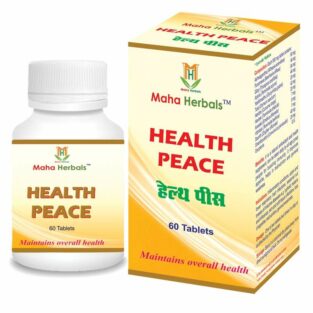 Maha Herbals Health Peace Tablet, Ayurvedic Medicine for Malnutrition - 60 Tablets