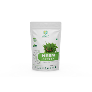 Nisarg Organic Neem Leaf Powder - 100% Pure & Natural