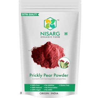 Nisarg Organic Prickly Pear Powder - 100% Pure & Natural