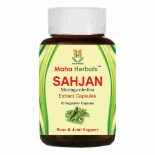 Maha Herbals Sahjan Extract Capsules, Ayurveda Immunity Booster Medicine - 60 Vegetarian Capsules