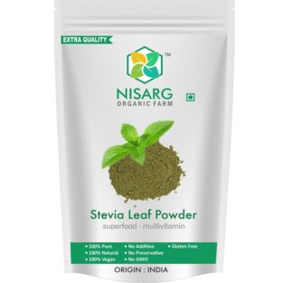 Nisarg Organic Stevia Leaf Powder - 100% Pure & Natural