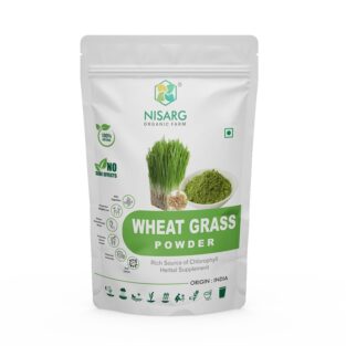 Nisarg Organic Wheatgrass Powder - 100% Pure & Natural