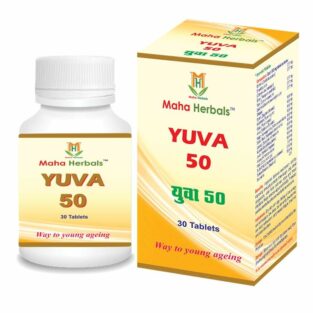 Maha Herbals Yuva 50 Tablet, Ayurvedic Medicine for Stamina - 30 Tablets
