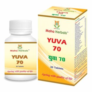 Maha Herbals Yuva 70 Tablet, Ayurvedic Medicine for Appetite - 30 Tablets