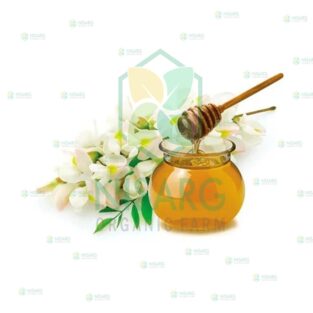 Nisarg Organic Raw Acacia Honey Syrup - 100% Pure & Natural