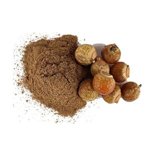 Nisarg Organic Aretha/Reetha / Soapnut Powder - 100% Pure & Natural